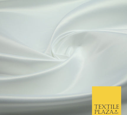 15 COLOURS - Premium Plain Smooth Matt Duchess Bridal Satin Fabric Wedding Dress