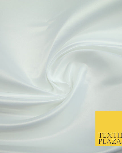 15 COLOURS - Premium Plain Smooth Matt Duchess Bridal Satin Fabric Wedding Dress
