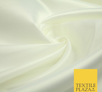 15 COLOURS - Premium Plain Smooth Matt Duchess Bridal Satin Fabric Wedding Dress