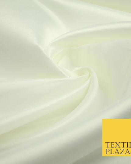 15 COLOURS - Premium Plain Smooth Matt Duchess Bridal Satin Fabric Wedding Dress
