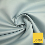 Premium Plain Smooth Heavy Matt Duchess Bridal Satin Fabric Wedding Dress 58"
