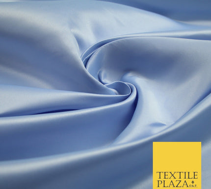 15 COLOURS - Premium Plain Smooth Matt Duchess Bridal Satin Fabric Wedding Dress