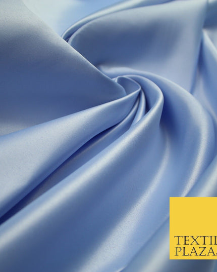 15 COLOURS - Premium Plain Smooth Matt Duchess Bridal Satin Fabric Wedding Dress