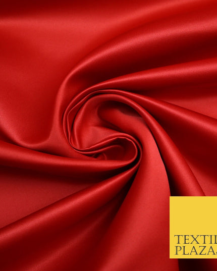 Premium Plain Smooth Heavy Matt Duchess Bridal Satin Fabric Wedding Dress 58"