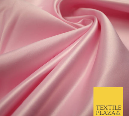 15 COLOURS - Premium Plain Smooth Matt Duchess Bridal Satin Fabric Wedding Dress