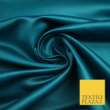 Premium Plain Smooth Heavy Matt Duchess Bridal Satin Fabric Wedding Dress 58"