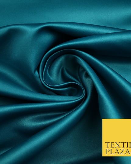 Premium Plain Smooth Heavy Matt Duchess Bridal Satin Fabric Wedding Dress 58"