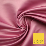 15 COLOURS - Premium Plain Smooth Matt Duchess Bridal Satin Fabric Wedding Dress