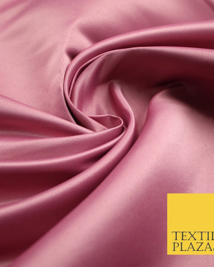 15 COLOURS - Premium Plain Smooth Matt Duchess Bridal Satin Fabric Wedding Dress