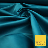 Premium Plain Smooth Heavy Matt Duchess Bridal Satin Fabric Wedding Dress 58"