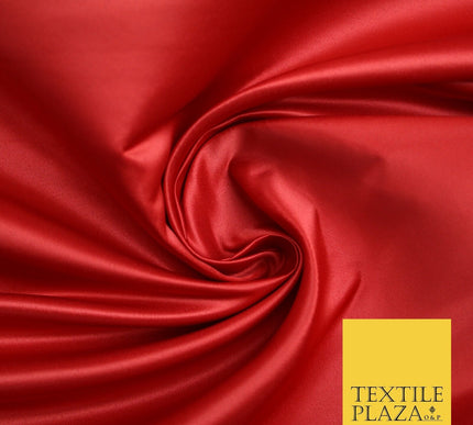 15 COLOURS - Premium Plain Smooth Matt Duchess Bridal Satin Fabric Wedding Dress