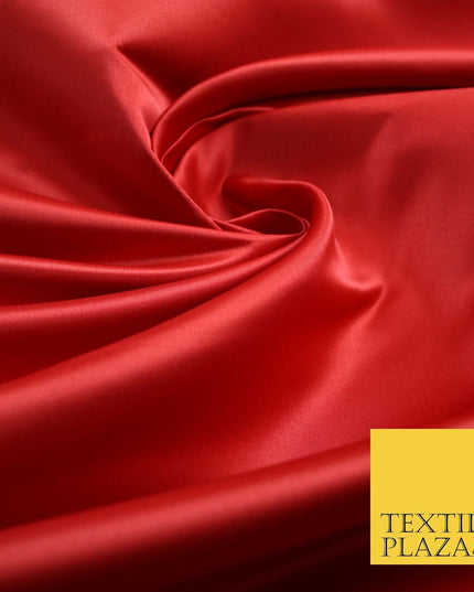 15 COLOURS - Premium Plain Smooth Matt Duchess Bridal Satin Fabric Wedding Dress