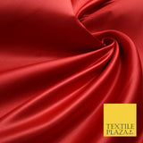 15 COLOURS - Premium Plain Smooth Matt Duchess Bridal Satin Fabric Wedding Dress