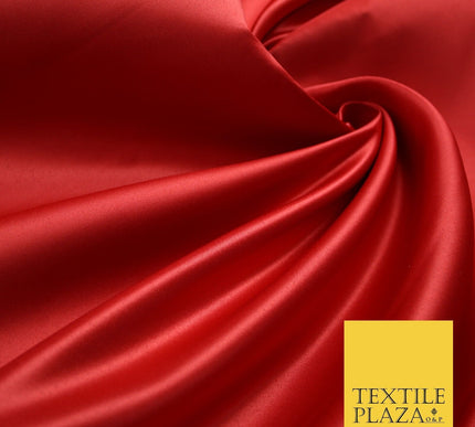 15 COLOURS - Premium Plain Smooth Matt Duchess Bridal Satin Fabric Wedding Dress