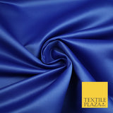 Premium Plain Smooth Heavy Matt Duchess Bridal Satin Fabric Wedding Dress 58"