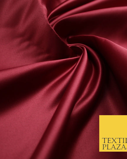 15 COLOURS - Premium Plain Smooth Matt Duchess Bridal Satin Fabric Wedding Dress