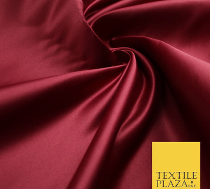 15 COLOURS - Premium Plain Smooth Matt Duchess Bridal Satin Fabric Wedding Dress