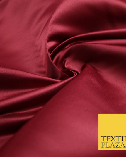 15 COLOURS - Premium Plain Smooth Matt Duchess Bridal Satin Fabric Wedding Dress