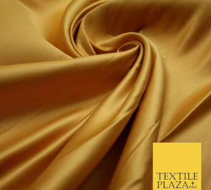 15 COLOURS - Premium Plain Smooth Matt Duchess Bridal Satin Fabric Wedding Dress