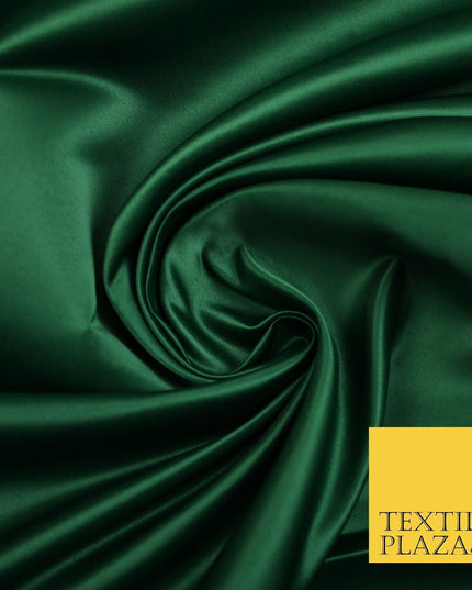 15 COLOURS - Premium Plain Smooth Matt Duchess Bridal Satin Fabric Wedding Dress