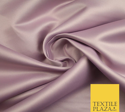 Premium Plain Smooth Heavy Matt Duchess Bridal Satin Fabric Wedding Dress 58"
