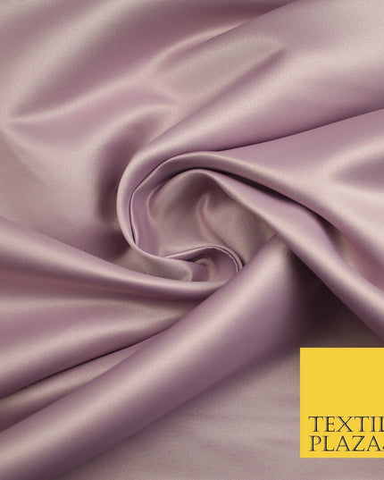 Premium Plain Smooth Heavy Matt Duchess Bridal Satin Fabric Wedding Dress 58"