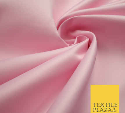 Premium Plain Smooth Heavy Matt Duchess Bridal Satin Fabric Wedding Dress 58"