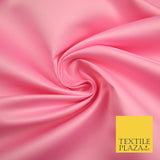Premium Plain Smooth Heavy Matt Duchess Bridal Satin Fabric Wedding Dress 58"