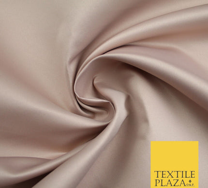 Premium Plain Smooth Heavy Matt Duchess Bridal Satin Fabric Wedding Dress 58"