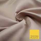 Premium Plain Smooth Heavy Matt Duchess Bridal Satin Fabric Wedding Dress 58"