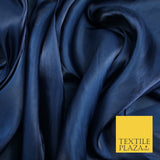 38 COLOURS - Soft Glazed Shimmer Sheer Woven Polyester Satin Organza Feel Fabric