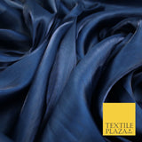 38 COLOURS - Soft Glazed Shimmer Sheer Woven Polyester Satin Organza Feel Fabric