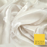 38 COLOURS - Soft Glazed Shimmer Sheer Woven Polyester Satin Organza Feel Fabric