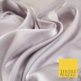 38 COLOURS - Soft Glazed Shimmer Sheer Woven Polyester Satin Organza Feel Fabric