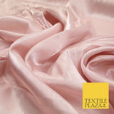 38 COLOURS - Soft Glazed Shimmer Sheer Woven Polyester Satin Organza Feel Fabric