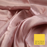 38 COLOURS - Soft Glazed Shimmer Sheer Woven Polyester Satin Organza Feel Fabric