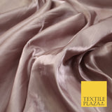 38 COLOURS - Soft Glazed Shimmer Sheer Woven Polyester Satin Organza Feel Fabric