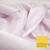 38 COLOURS - Soft Glazed Shimmer Sheer Woven Polyester Satin Organza Feel Fabric