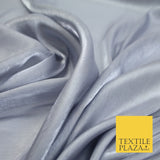 38 COLOURS - Soft Glazed Shimmer Sheer Woven Polyester Satin Organza Feel Fabric