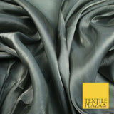 38 COLOURS - Soft Glazed Shimmer Sheer Woven Polyester Satin Organza Feel Fabric