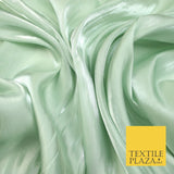 38 COLOURS - Soft Glazed Shimmer Sheer Woven Polyester Satin Organza Feel Fabric