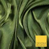38 COLOURS - Soft Glazed Shimmer Sheer Woven Polyester Satin Organza Feel Fabric