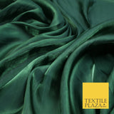 38 COLOURS - Soft Glazed Shimmer Sheer Woven Polyester Satin Organza Feel Fabric