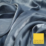 38 COLOURS - Soft Glazed Shimmer Sheer Woven Polyester Satin Organza Feel Fabric