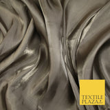 38 COLOURS - Soft Glazed Shimmer Sheer Woven Polyester Satin Organza Feel Fabric