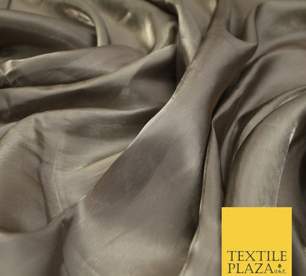 38 COLOURS - Soft Glazed Shimmer Sheer Woven Polyester Satin Organza Feel Fabric