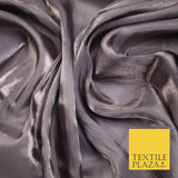 38 COLOURS - Soft Glazed Shimmer Sheer Woven Polyester Satin Organza Feel Fabric
