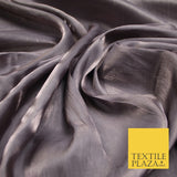 38 COLOURS - Soft Glazed Shimmer Sheer Woven Polyester Satin Organza Feel Fabric