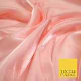 38 COLOURS - Soft Glazed Shimmer Sheer Woven Polyester Satin Organza Feel Fabric