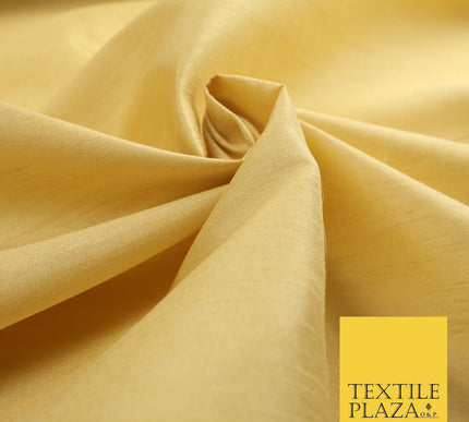 OVER 60 COLOURS Plain Dyed Faux Dupion Raw Silk Polyester Dress Fabric Material